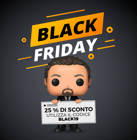 E' iniziato il week end NERO, signori e signore ecco a voi il nostro Black Friday