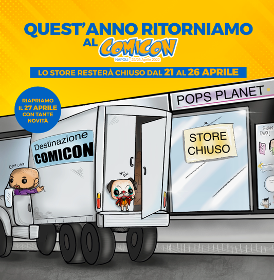 Ultime notizie quest'anno ritorniamo al COMICON