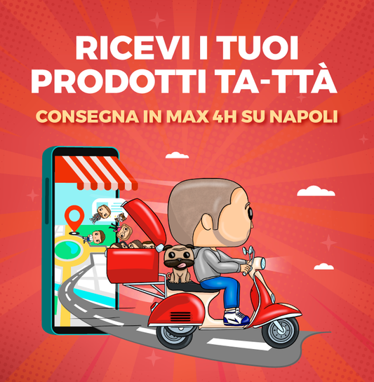 Lo sapevi che da oggi le consegne Napoli per Napoli sono ancora più veloci?!?