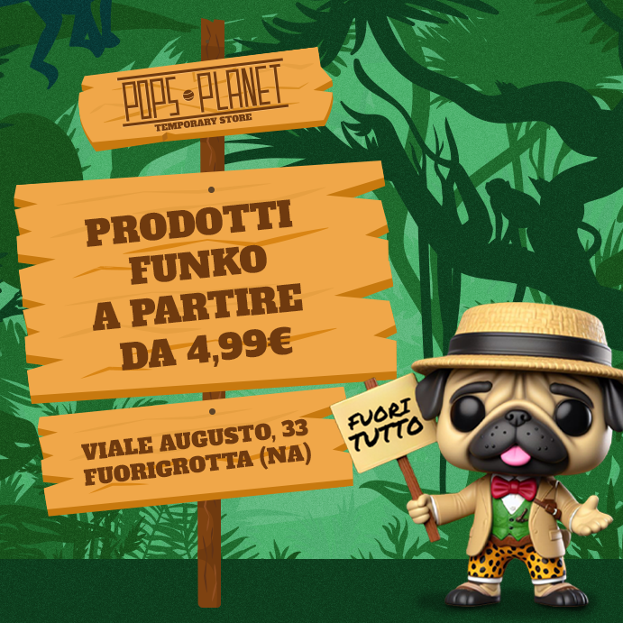 Fuoritutto al Popsplanet Point di Fuorigrotta