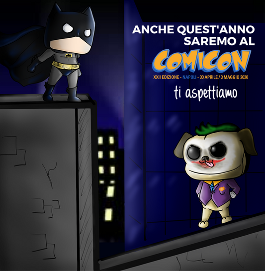 Anche quest'anno saremo presenti al Napoli Comicon