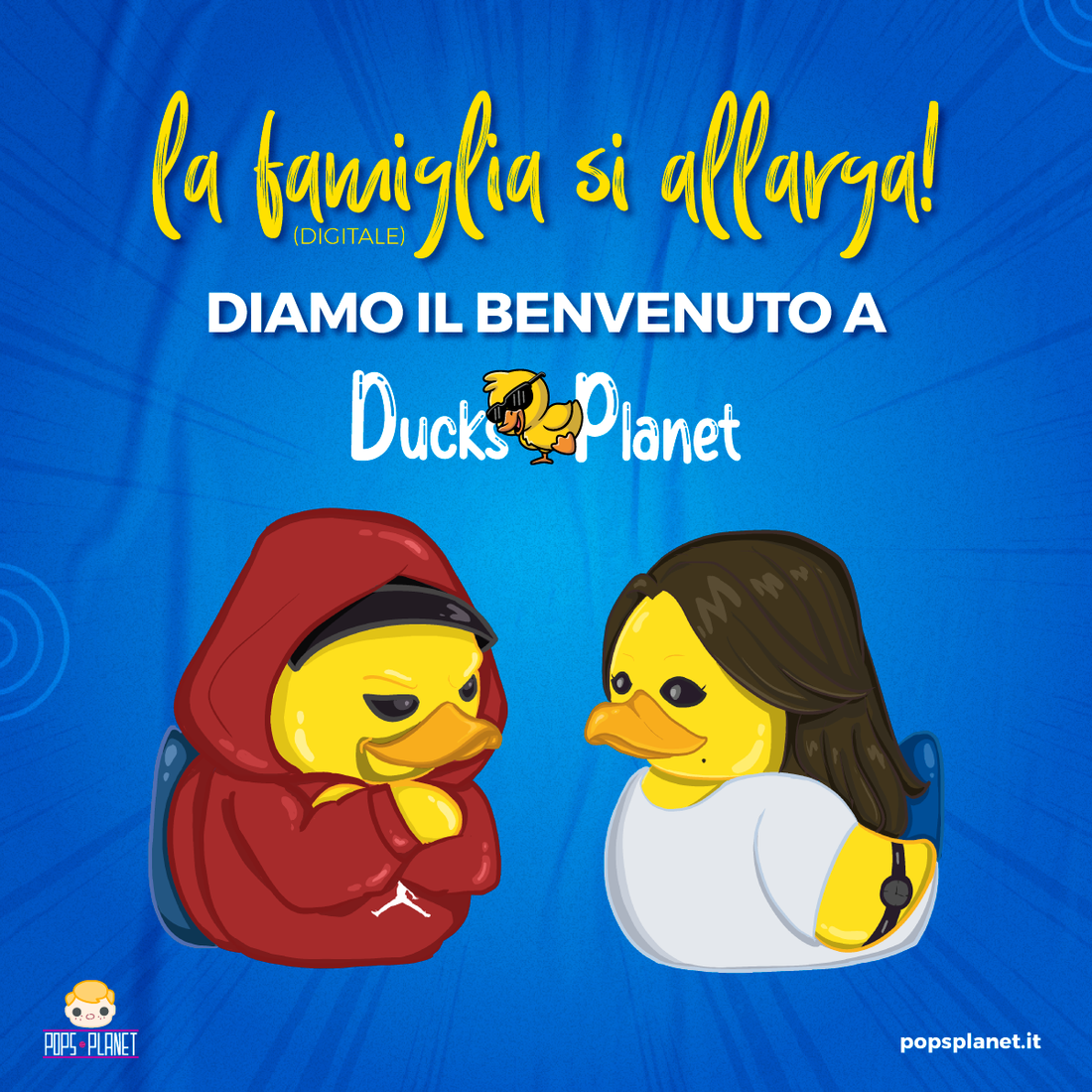 La famiglia (digitale) si allarga