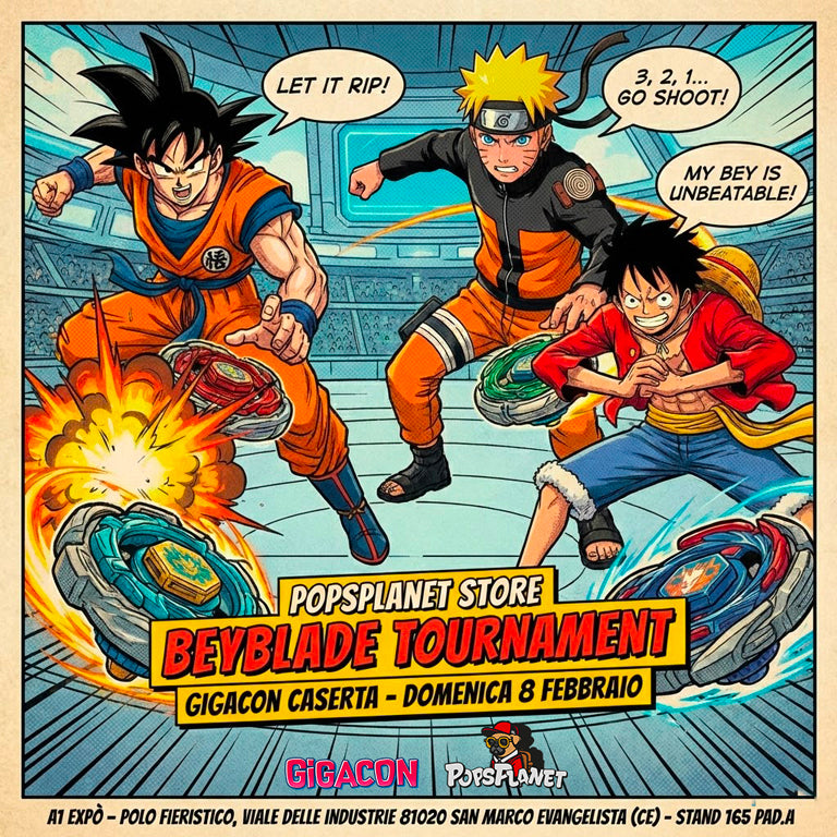 Beyblade X Tournament – Gigacon Caserta 2026