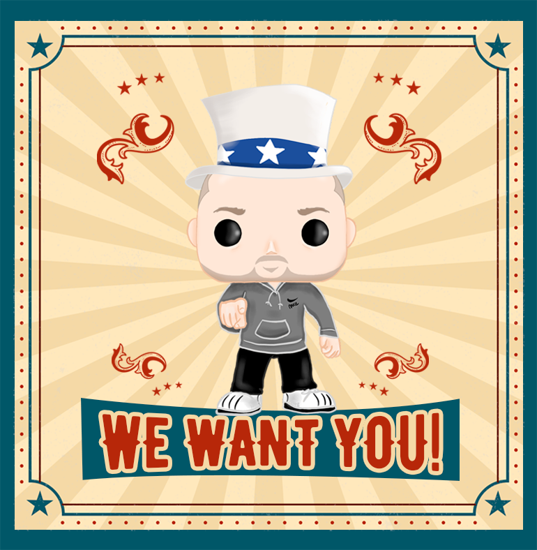 Abbiamo bisogno del tuo aiuto... We Want You