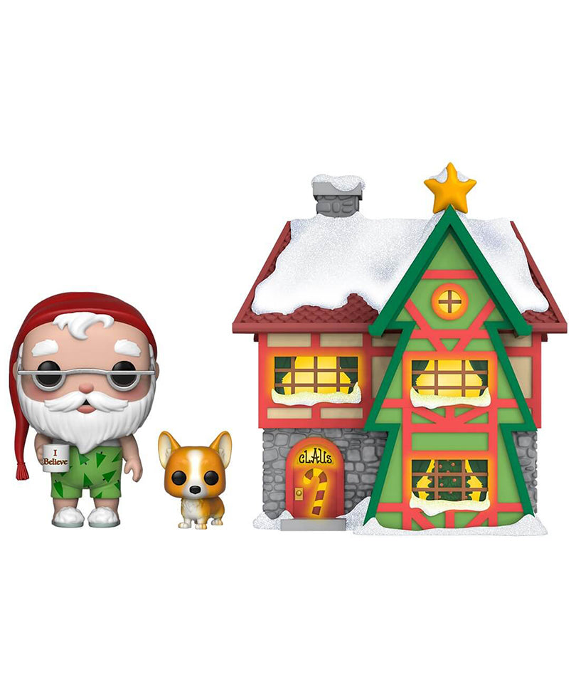 Santa Claus & Nutmeg With House