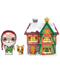 Santa Claus & Nutmeg With House