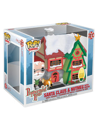 Santa Claus & Nutmeg With House