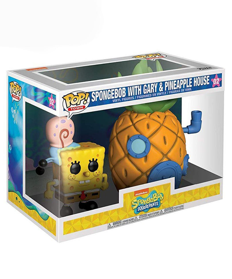 Spongebob with Gary & Pineapple House
