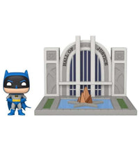 Batman with the Hall of Justice Damaged Box