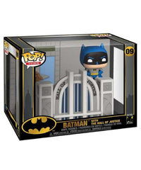 Batman with the Hall of Justice Damaged Box