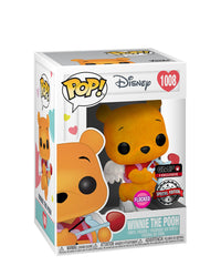 Winnie the Pooh (Valentine's) (Flocked)