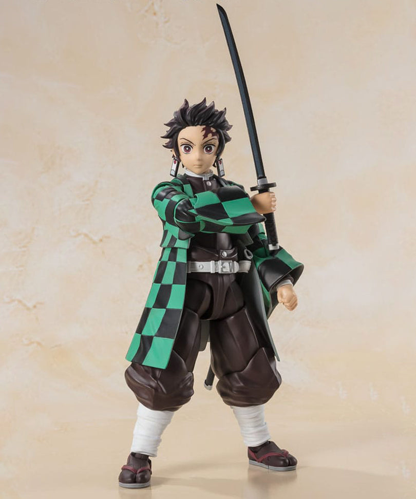 Demon Slayer: Kimetsu no Yaiba - Tanjiro Kamado - Action Figure  S.H. Figuarts 14 cm