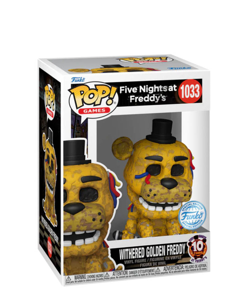 Withered Golden Freddy