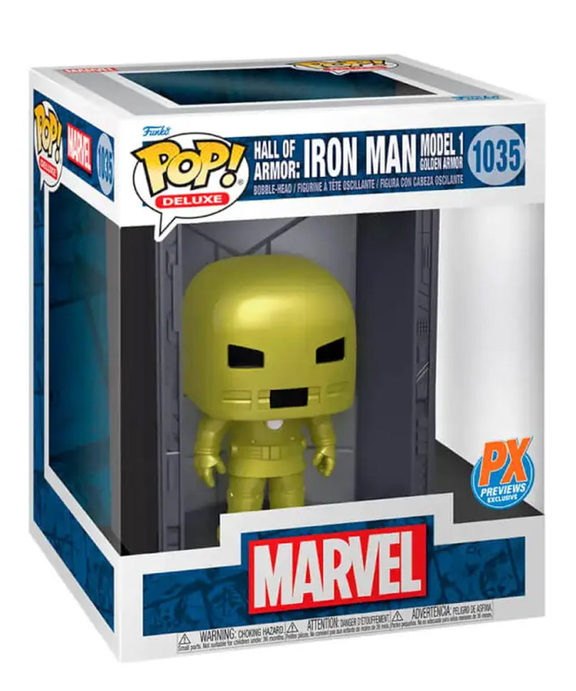 Hall of Armor: Iron Man Model 1 Golden Armor