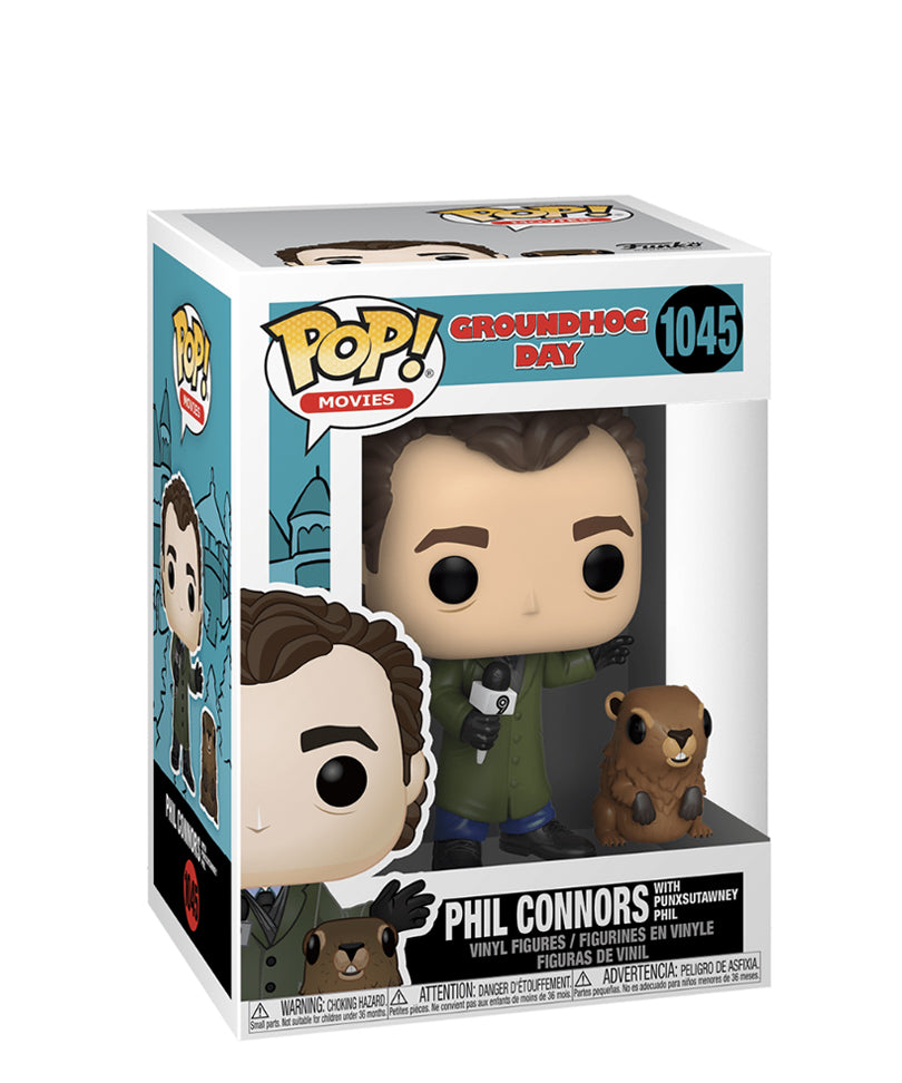 Phil Connors with Punxsutawney Phil