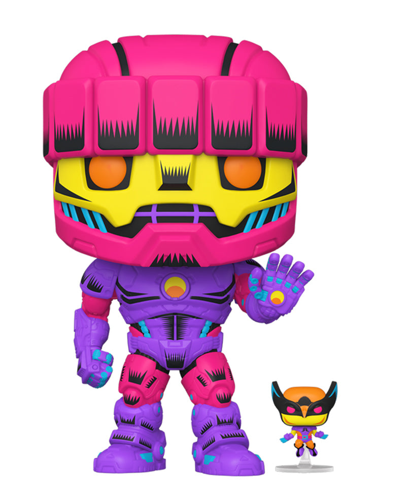 Sentinel with Wolverine (Blacklight) (Glow in the Dark Chase) (10-Inch)