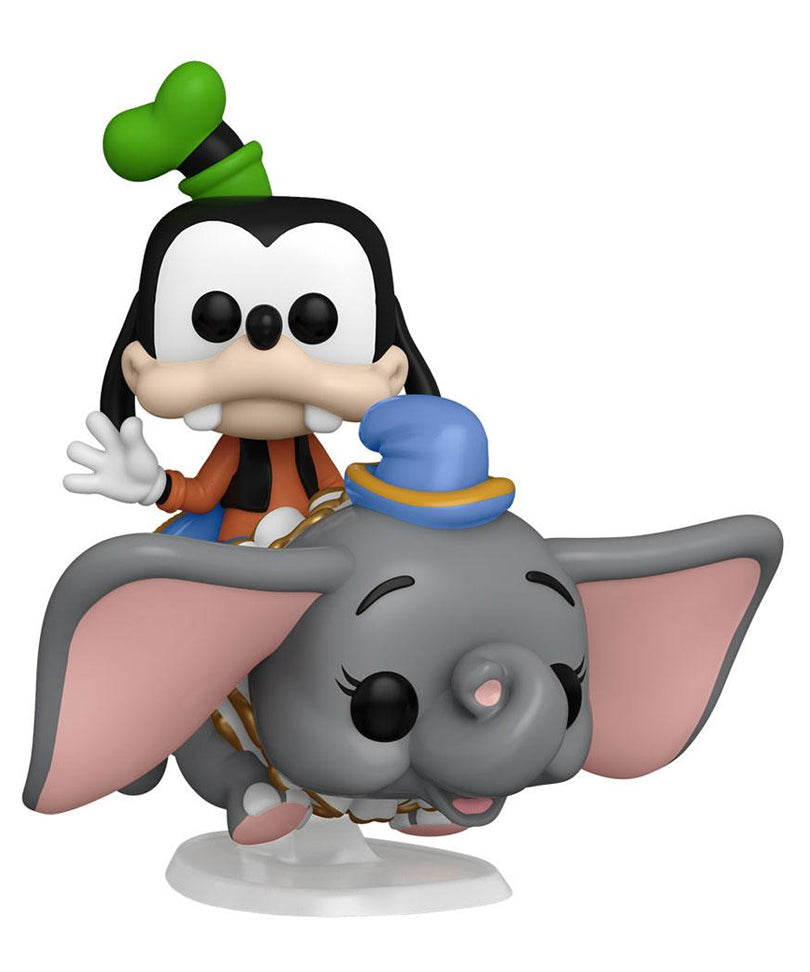 Goofy at the Dumbo the Flying Elephant Attraction