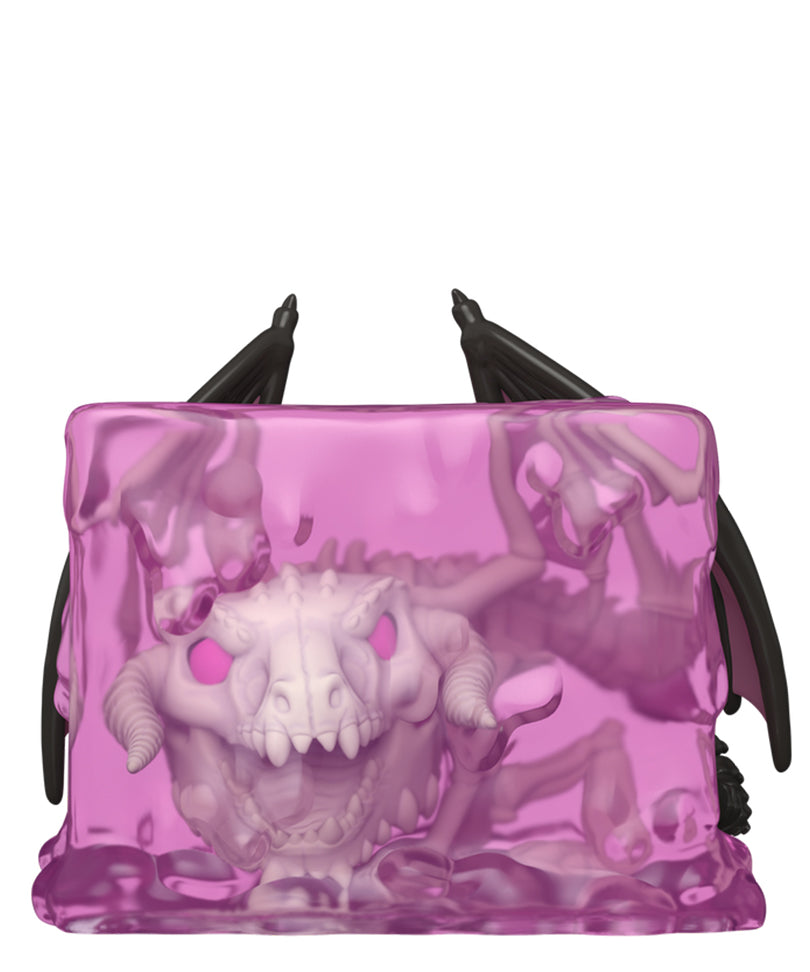 Gelatinous Cube with Dracolich (Glow in the Dark) (6-Inch)