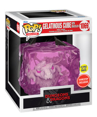 Gelatinous Cube with Dracolich (Glow in the Dark) (6-Inch)