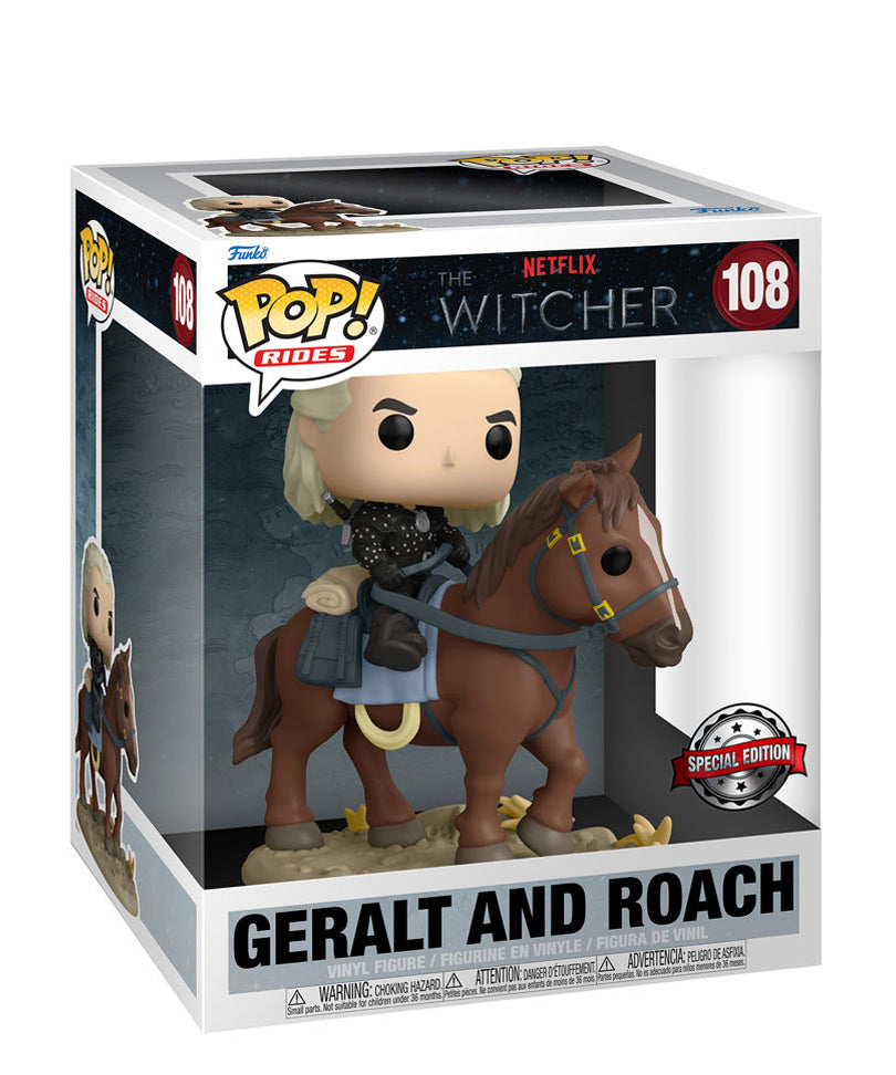 Geralt and Roach (6-Inch)