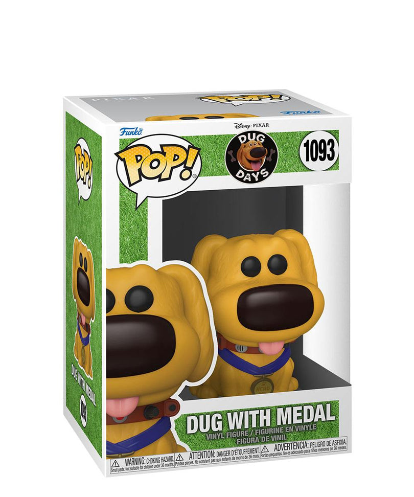 Dug with Medal