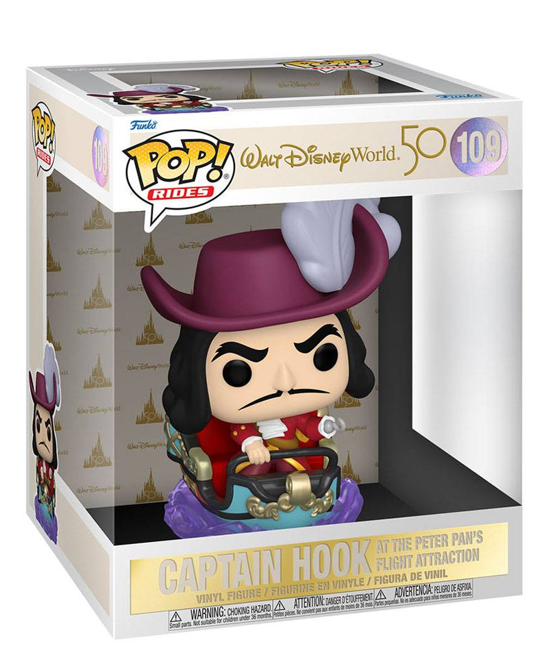 Captain Hook at the Peter Pan's Flight Attraction (6-Inch)