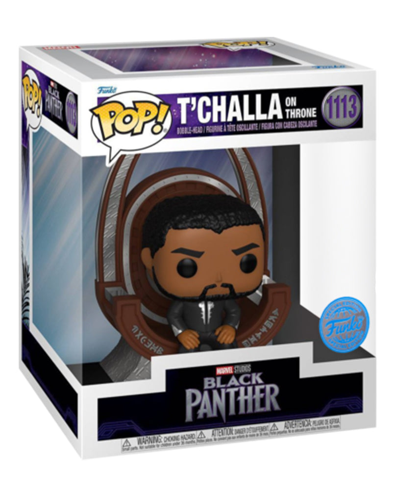 T'Challa on Throne