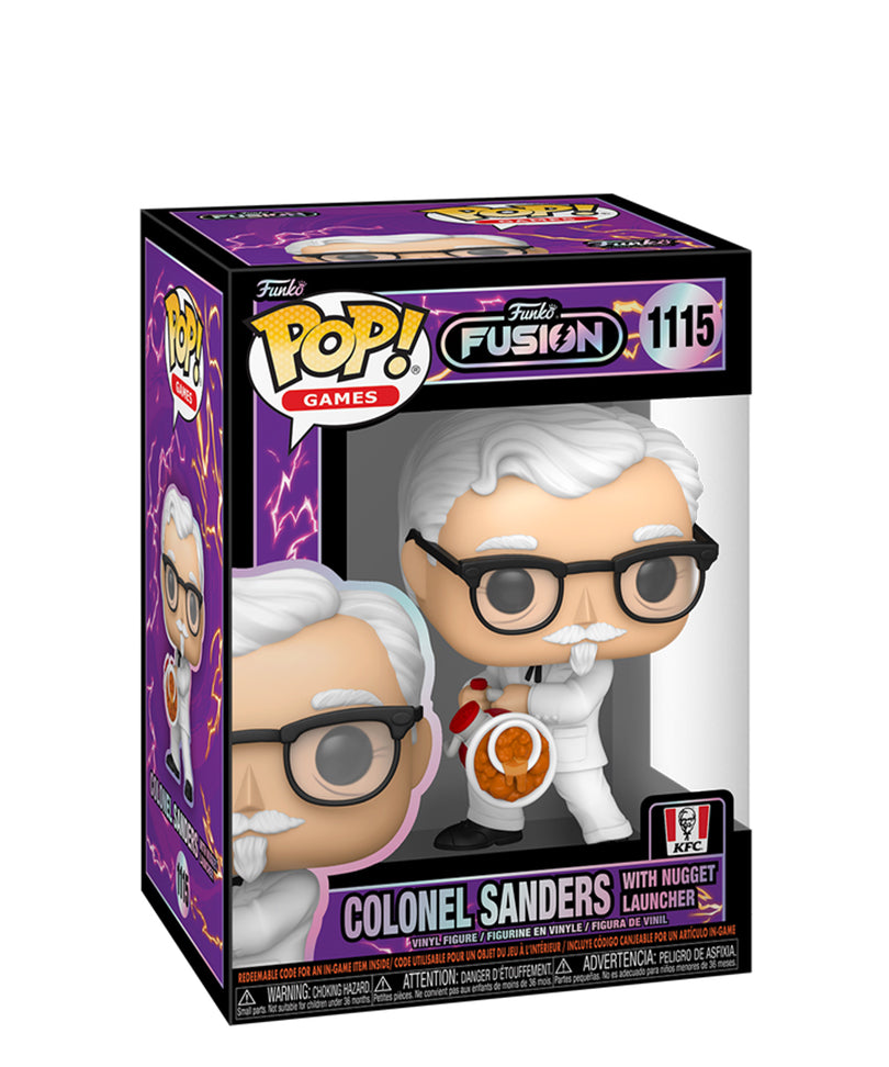 Colonel Sanders with Nugget Launcher