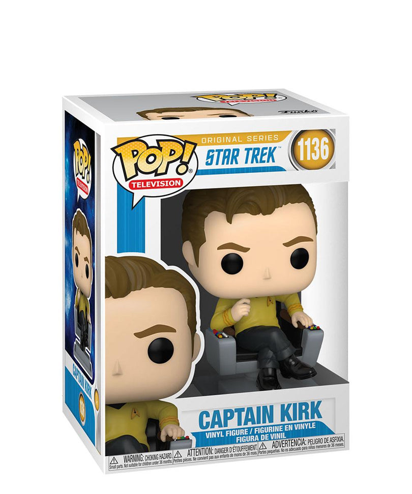 Captain Kirk in Chair