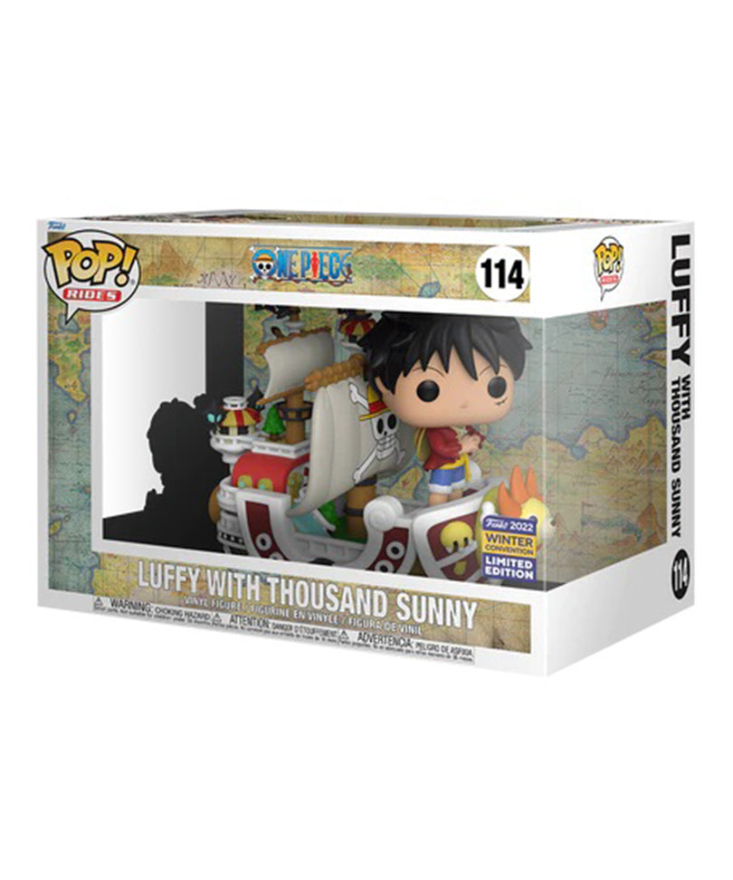 Luffy with Thousand Sunny