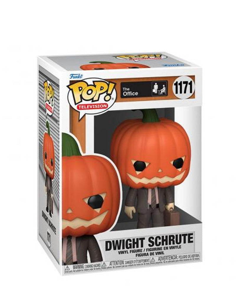Dwight Schrute with Pumpkinhead