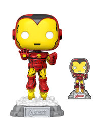 Iron Man Avengers 60th with Pin