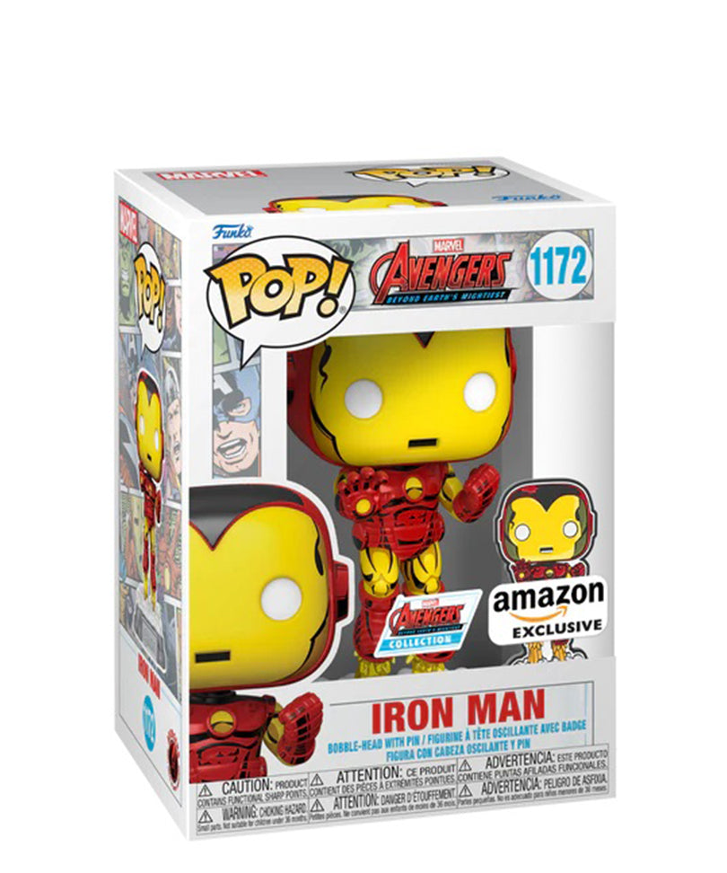 Iron Man Avengers 60th with Pin