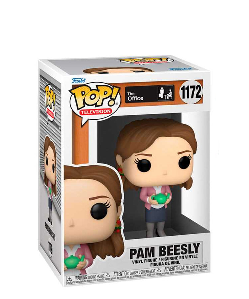 Pam Beesly with Teapot