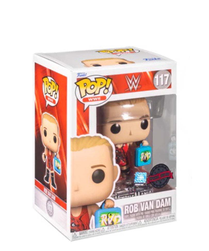 Rob Van Dam with Money Briefcase