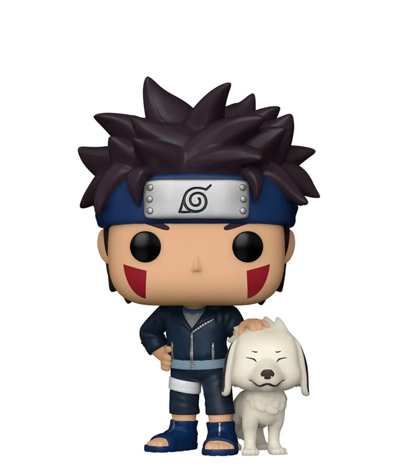 Kiba with Akamaru