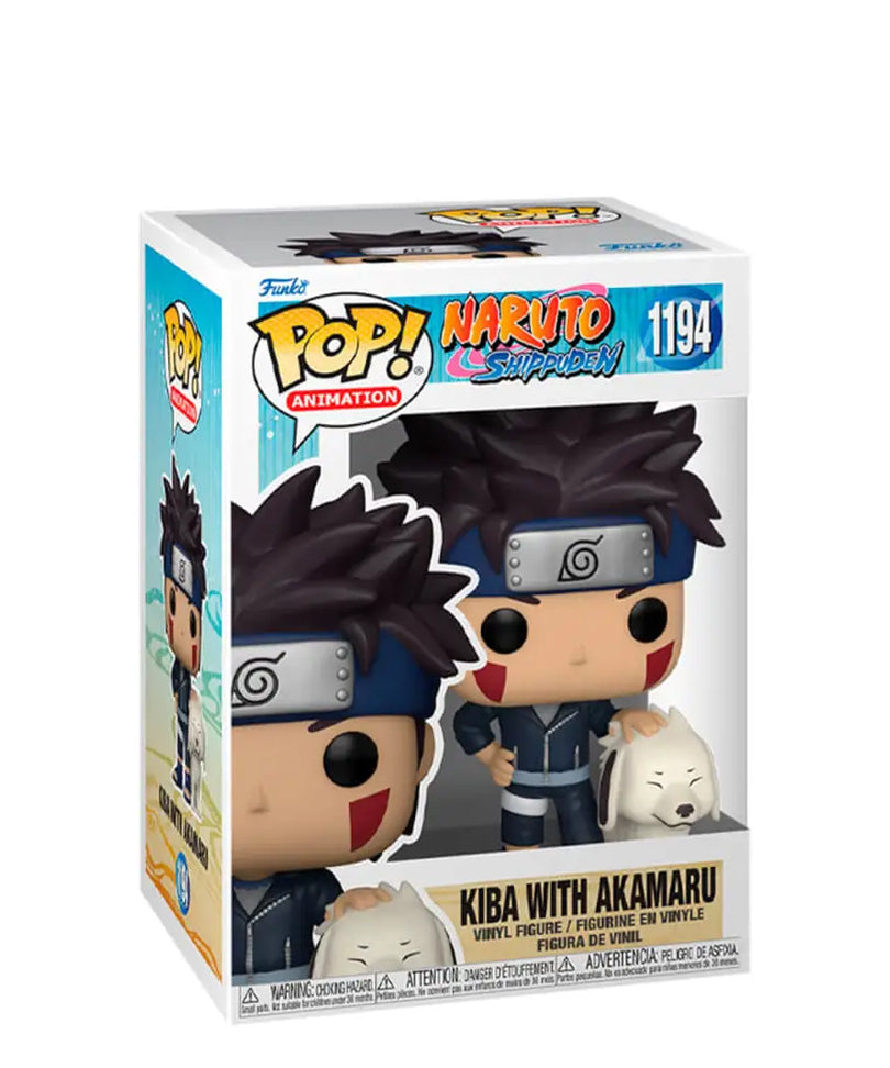 Kiba with Akamaru