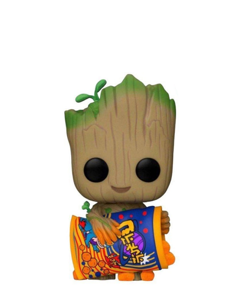 Groot with Cheese Puffs (Flocked)
