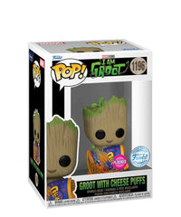 Groot with Cheese Puffs (Flocked)