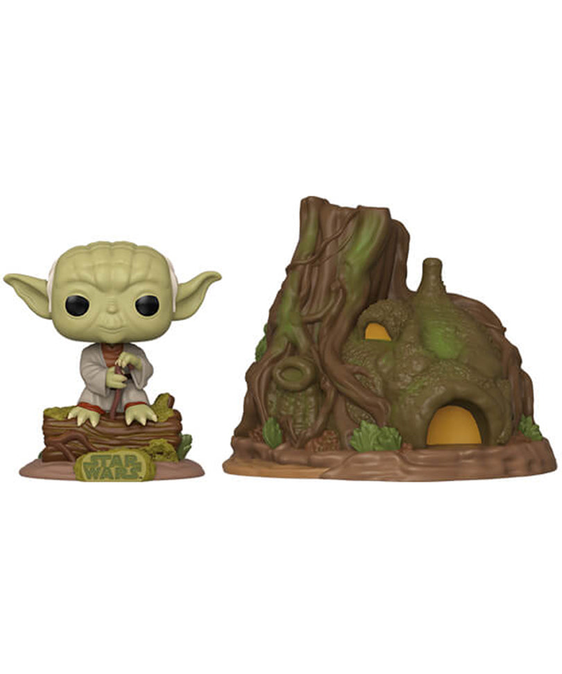 Dagobah Yoda with Hut