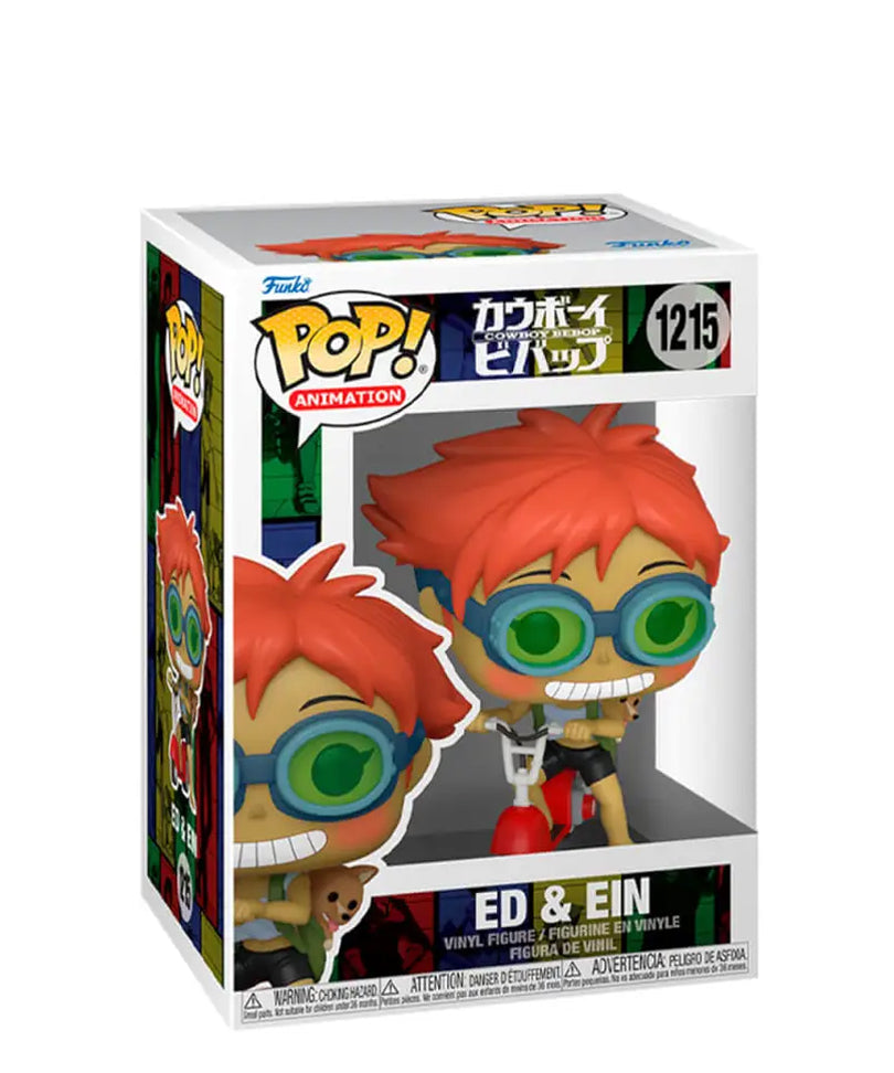Edward on the Scooter with Ein