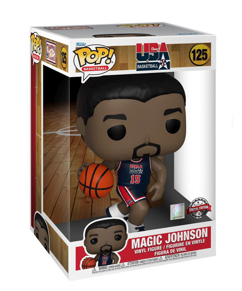 Magic Johnson (1992 Team USA Navy Uni) (10-Inch)