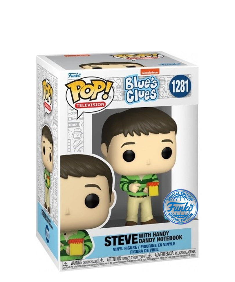 Steve With Handy Dandy Notebook