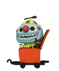 Clown in Jack-in-the-Box Cart