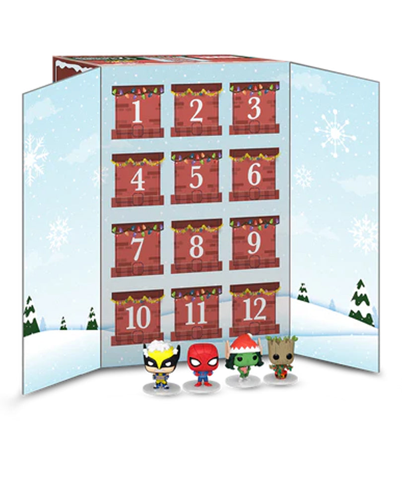 12 Day Countdown Calendar Pocket POP! Marvel Calendario dell'Avvento