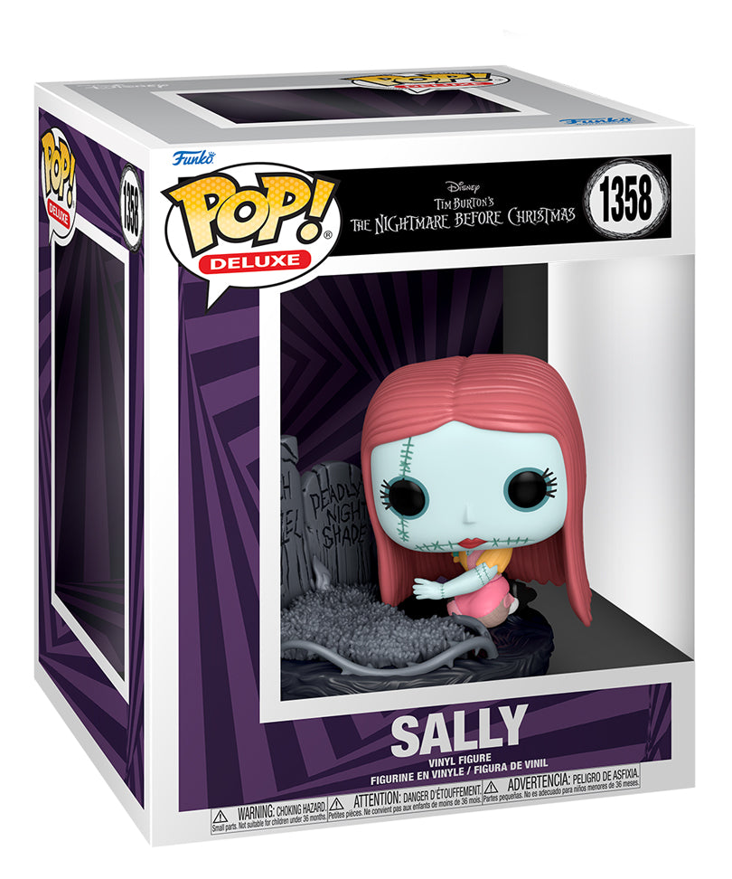 Sally with Gravestone