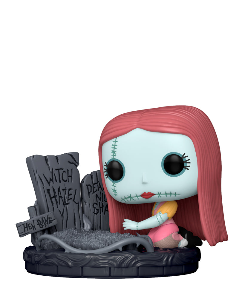 Sally with Gravestone