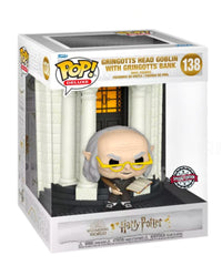 Gringotts Head Goblin with Gringotts Bank