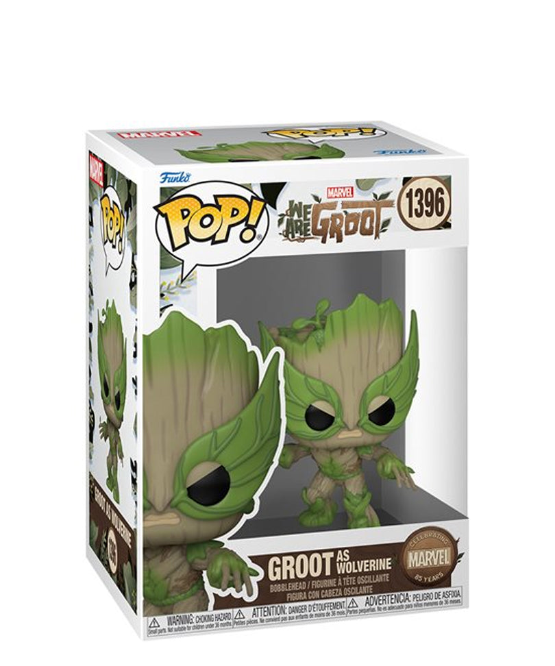 Groot as Wolverine