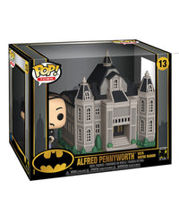 Alfred Pennyworth with Wayne Manor